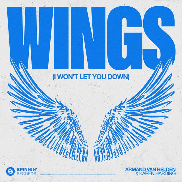 Album cover art for Wings (I Won't Let You Down)