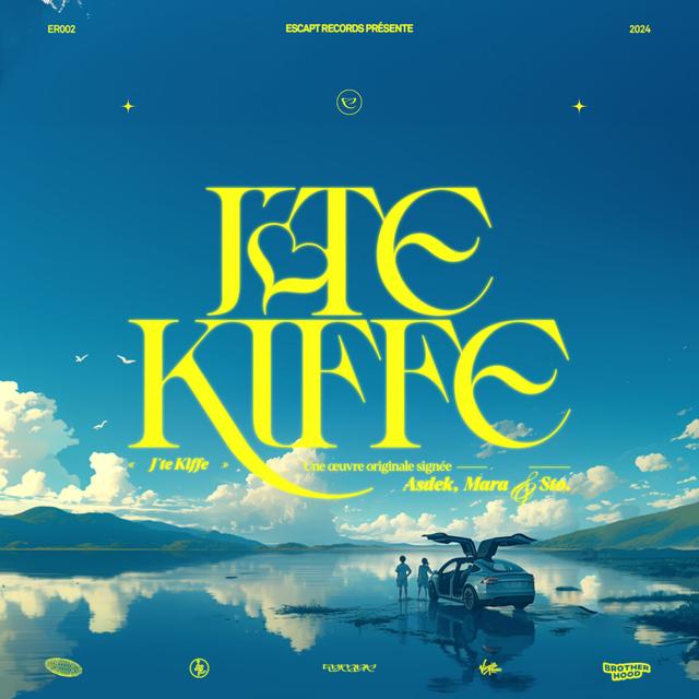 Album cover art for J'te Kiffe