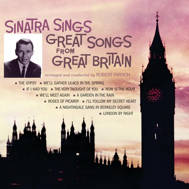 Album cover art for Sinatra Sings Great Songs From Great Britain