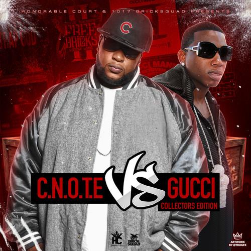 Album cover art for C.N.O.T.E. Vs Gucci