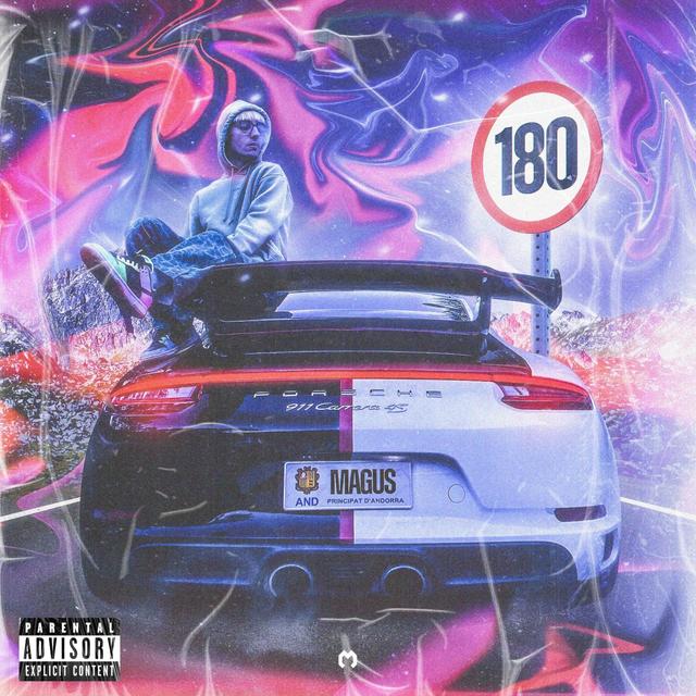 Album cover art for 180