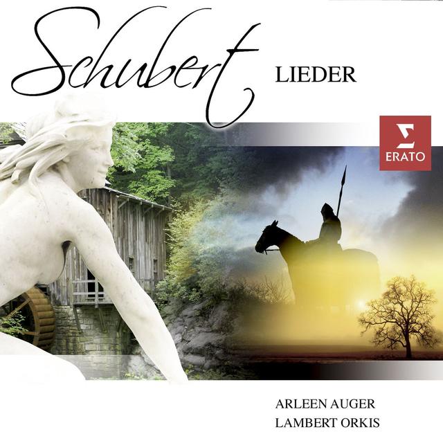 Album cover art for Schubert: Lieder