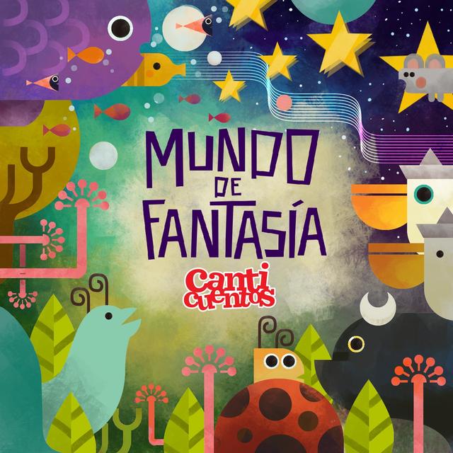 Album cover art for Música para Niños, Mundo de Fantasía