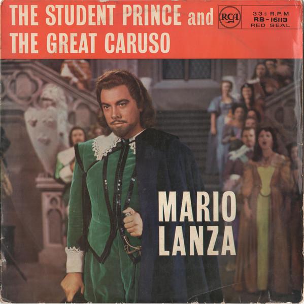 Album cover art for The Student Prince and the Great Caruso