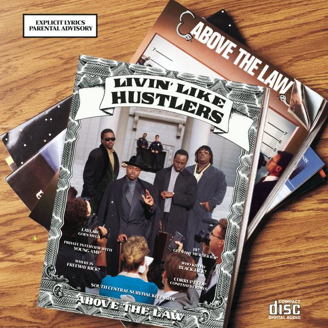 Album cover art for Livin' Like Hustlers