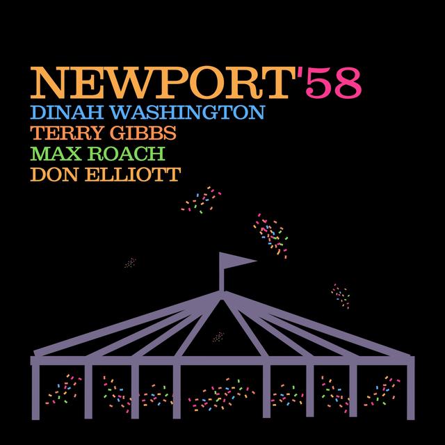 Album cover art for Newport '58