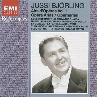 Album cover art for Bjorling - Opera Arias