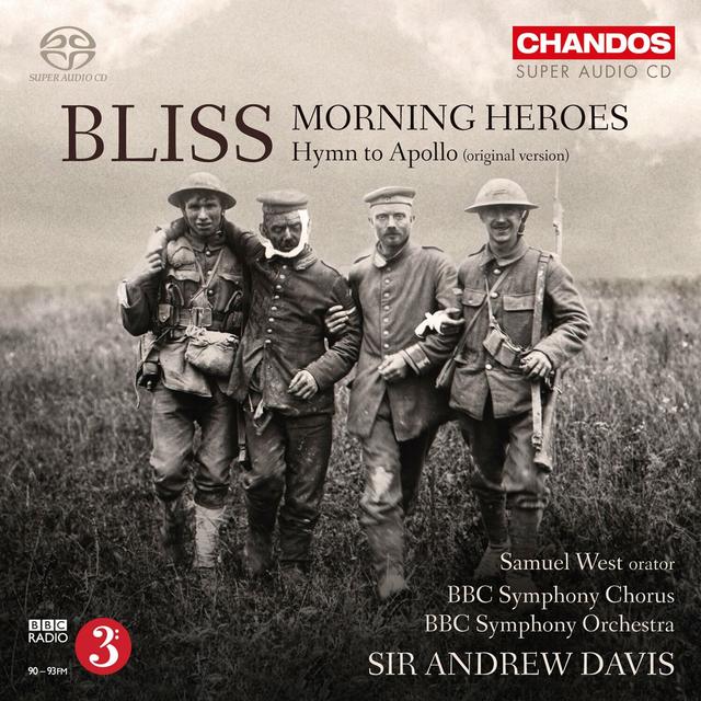 Album cover art for Bliss: Morning Heroes - Hymn to Apollo