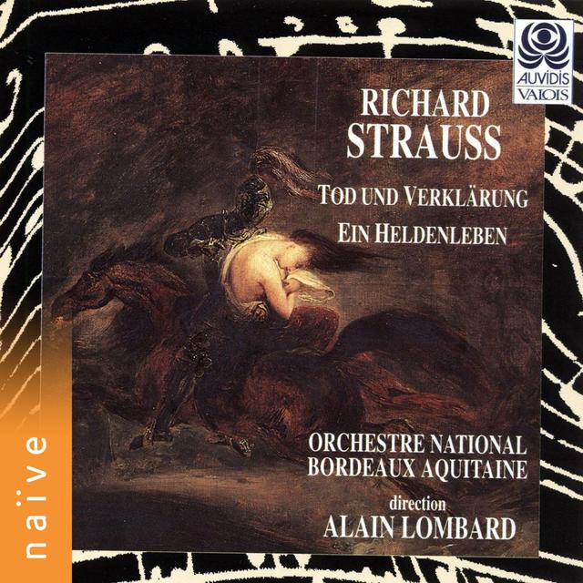 Album cover art for Strauss: Tod und Verklärung & Ein Heldenleben