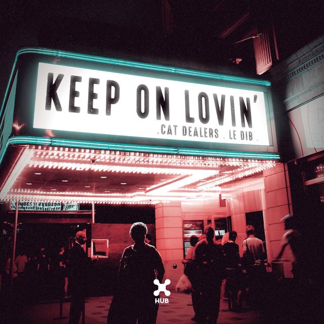 Album cover art for Keep On Lovin'