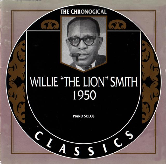 Album cover art for Willie "the Lion" Smith: 1950