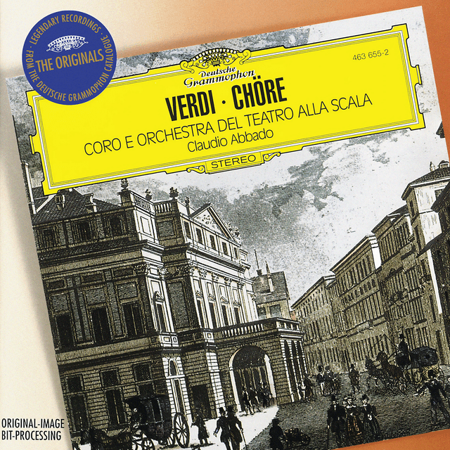 Album cover art for Verdi : Opera Choruses