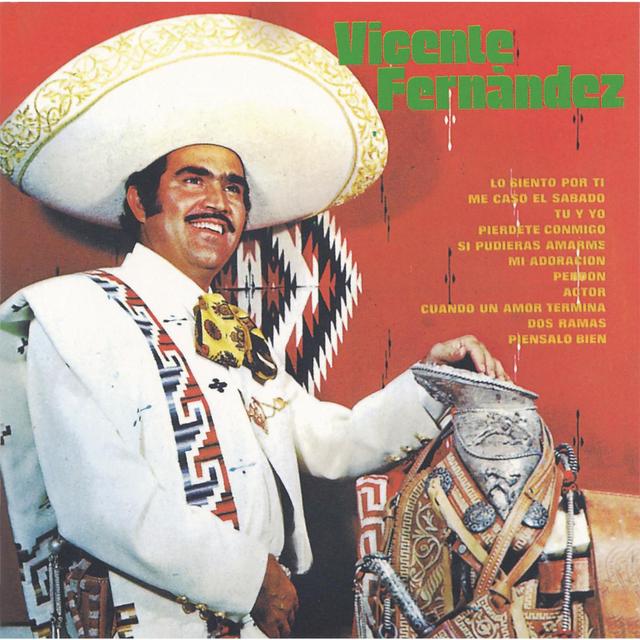 Album cover art for Vicente Fernandez