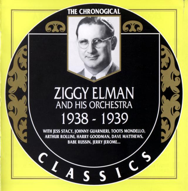 Album cover art for Ziggy Elman Et Son Orchestre: 1938-1939