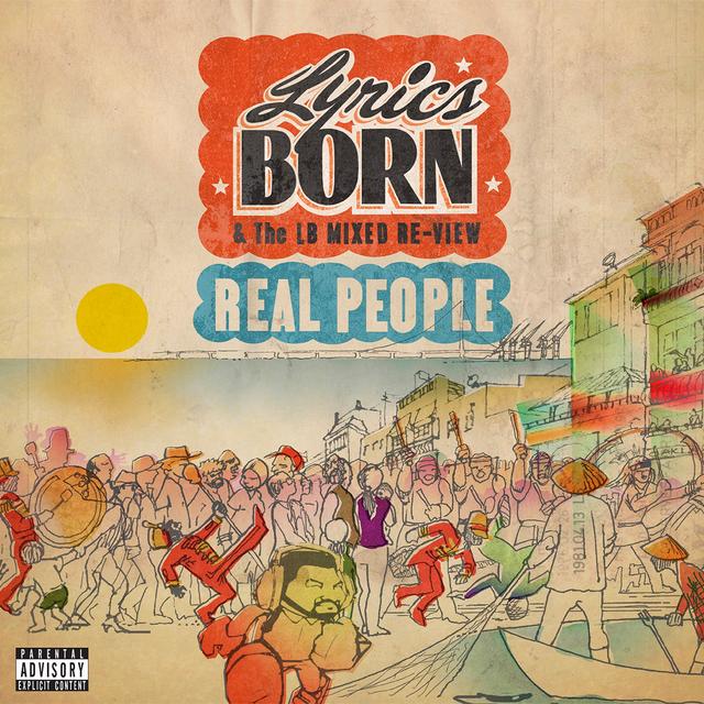 Album cover art for Real People