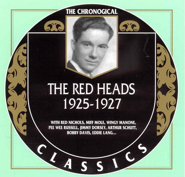 Album cover art for The Red Heads 1925-1927