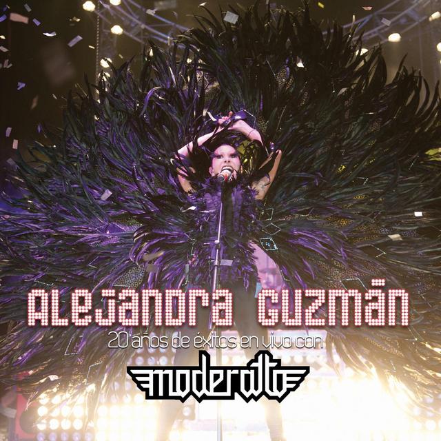 Album cover art for Alejandra Guzmán 20 Años De Éxitos En Vivo Con Moderatto