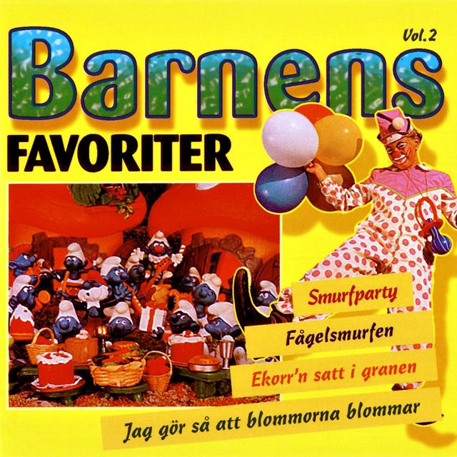 Album cover art for Barnens Favoriter 2