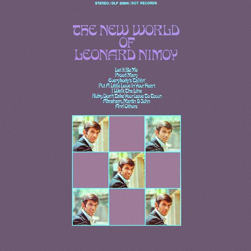 Album cover art for The New World Of Leonard Nimoy