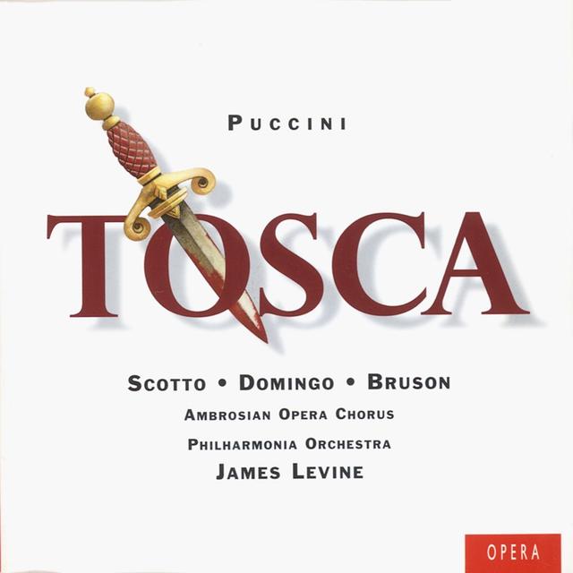 Album cover art for Puccini: Tosca