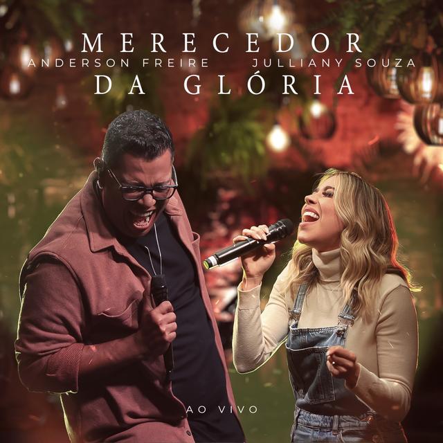 Album cover art for Merecedor da Glória (Ao Vivo)