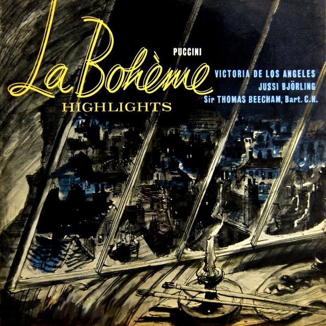 Album cover art for Puccini: La Bohème [Highlights]