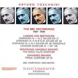 Album cover art for Beethoven, Mozart, Brahms