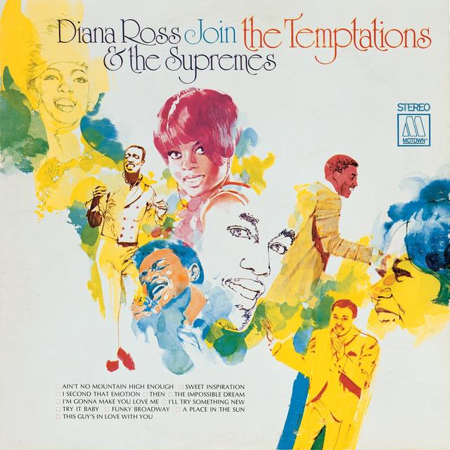 Album cover art for Diana Ross & the Supremes Join the Temptations