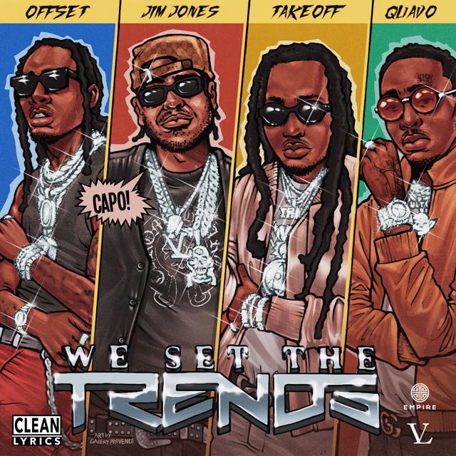 Album cover art for We Set the Trends