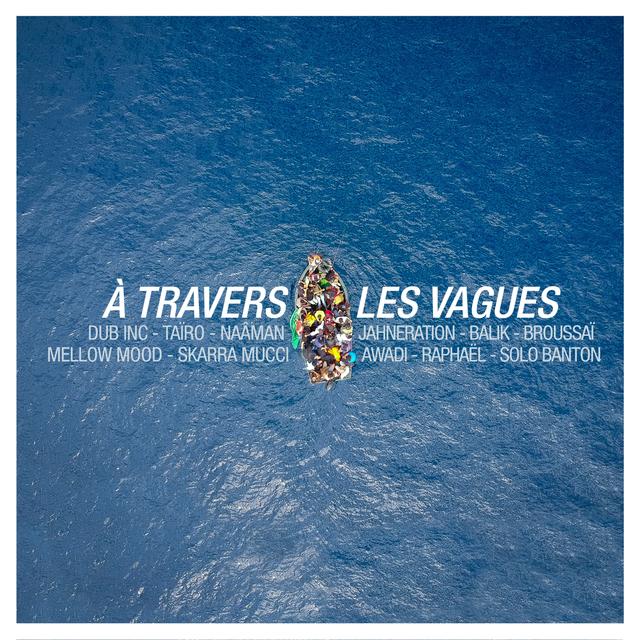 Album cover art for À travers les vagues