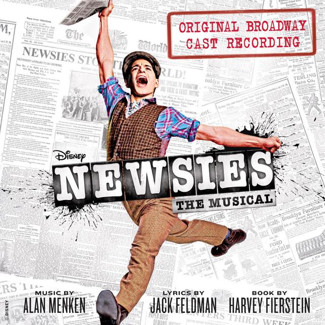 Album cover art for Newsies