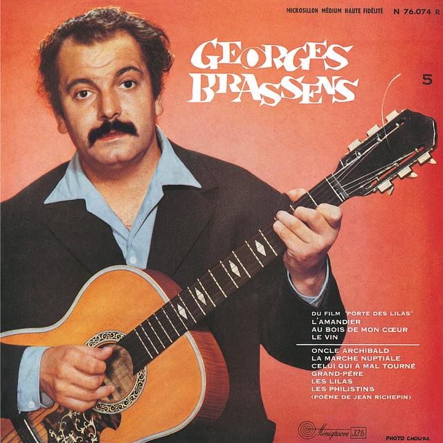 Album cover art for Nº 5 : Georges Brassens et Sa Guitare