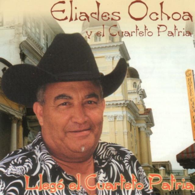 Album cover art for Llegó el Cuarteto Patria