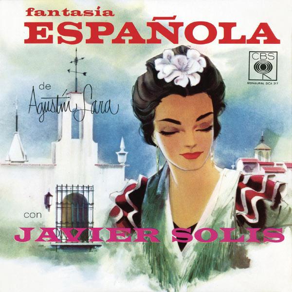 Album cover art for Fantasía Española De Agustín Lara