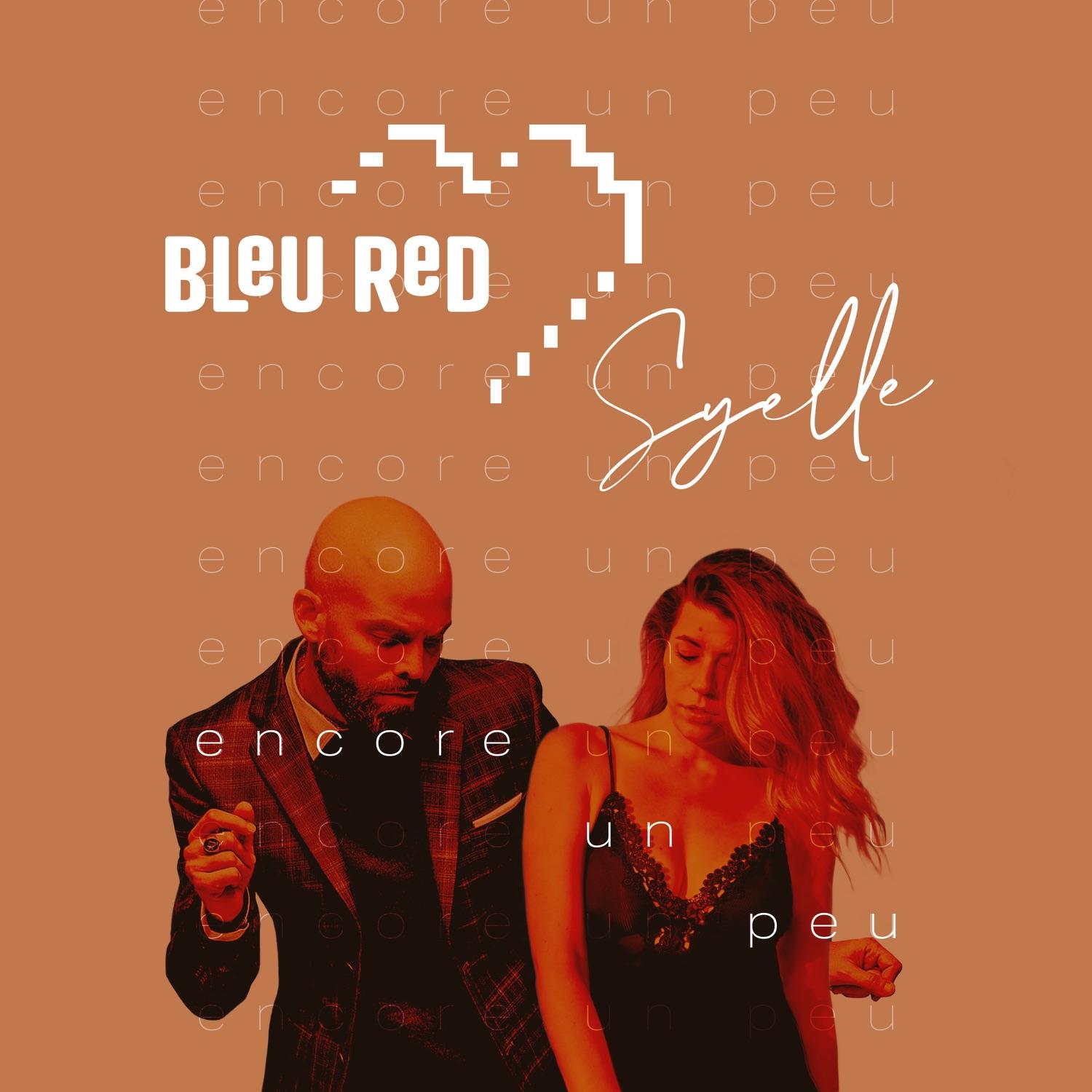 Lyric cover art as blurred background