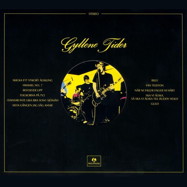 Album cover art for Gyllene Tider