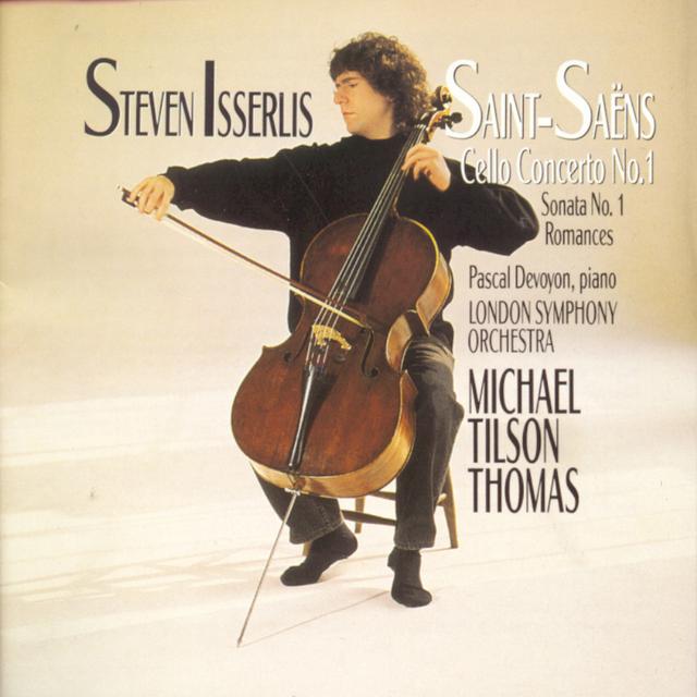 Album cover art for Saint-Saëns: Cello Concerto No. 1 - Sonata No. 1 - Romances