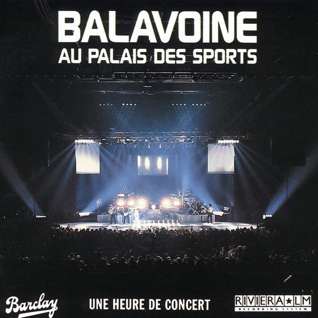 Album cover art for Balavoine au Palais des Sports