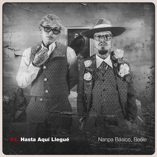 Album cover art for Hasta Aquí Llegué