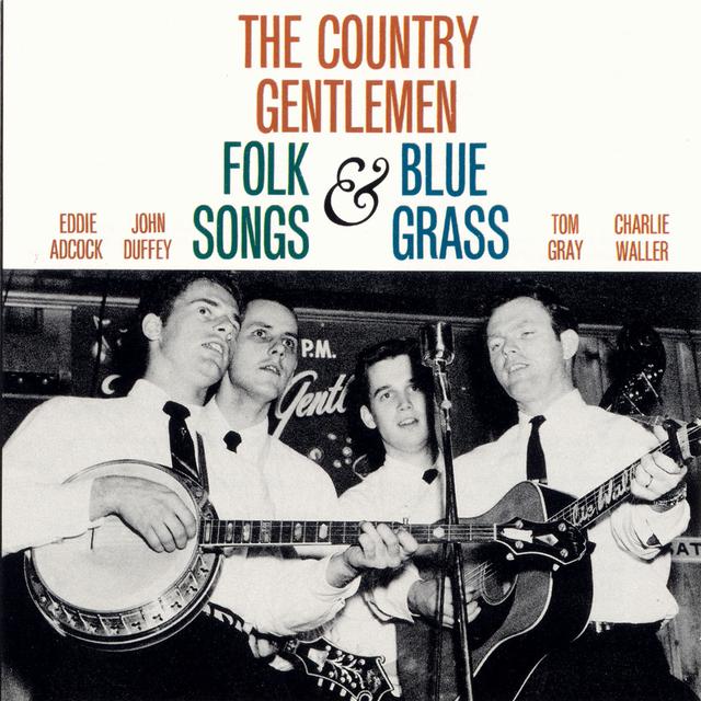 Album cover art for The Country Gentlemen Sing and Play Folk Songs and Bluegrass