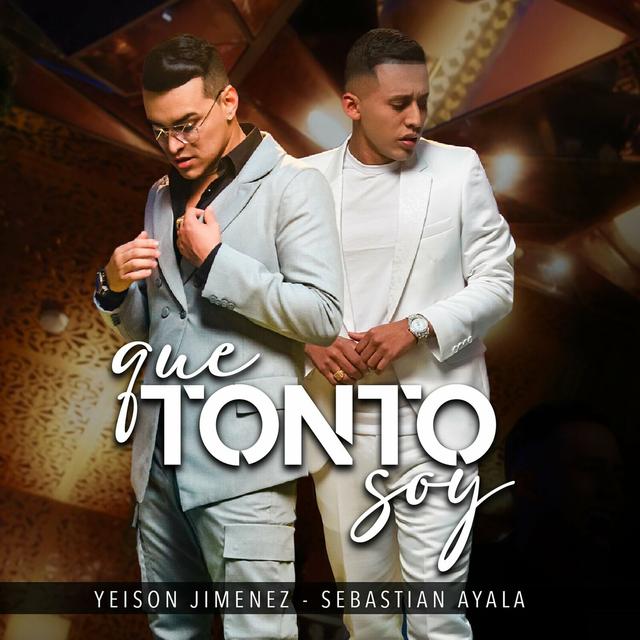 Album cover art for Que Tonto Soy