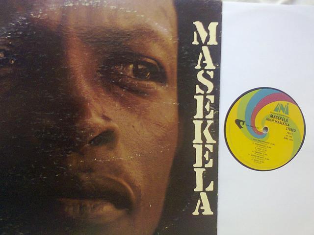 Album cover art for Masekela