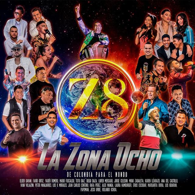 Album cover art for La Zona Ocho