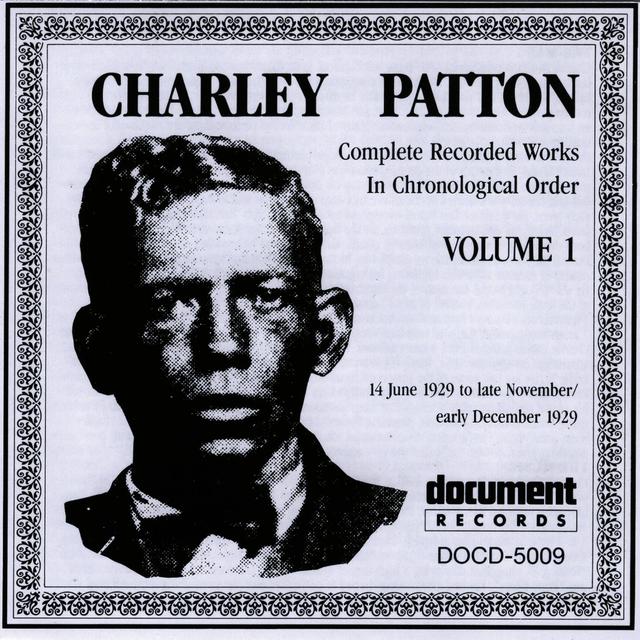 Album cover art for Charley Patton Vol. 1 (1929)