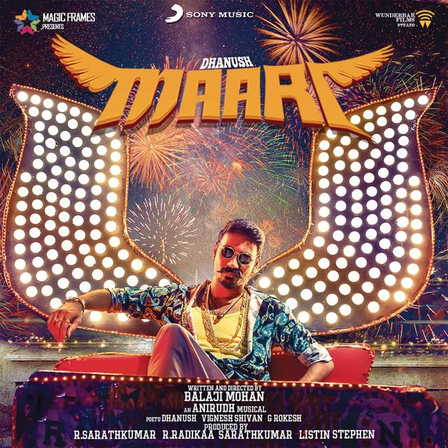 Album cover art for Maari (Original Motion Picture Soundtrack)