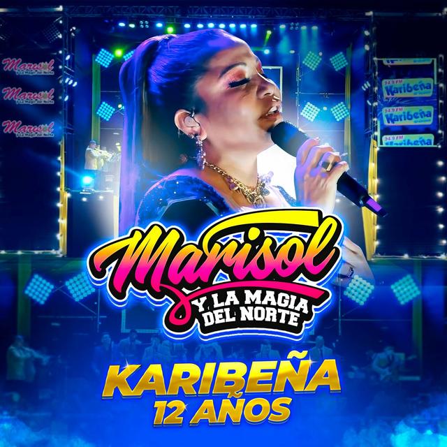 Album cover art for Karibeña 12 Años