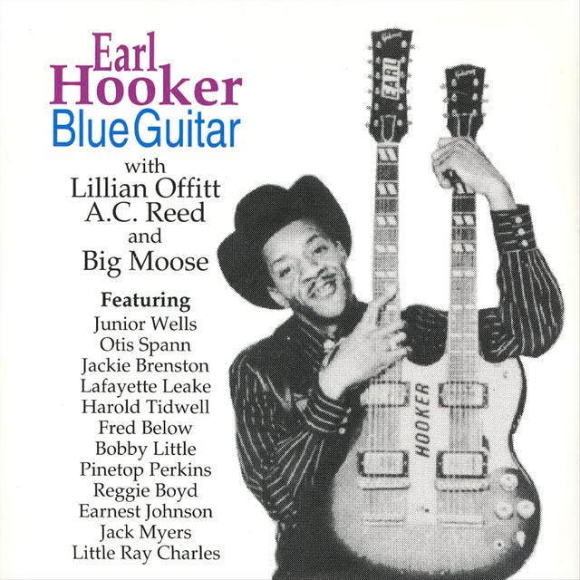 Album cover art for Blue Guitar