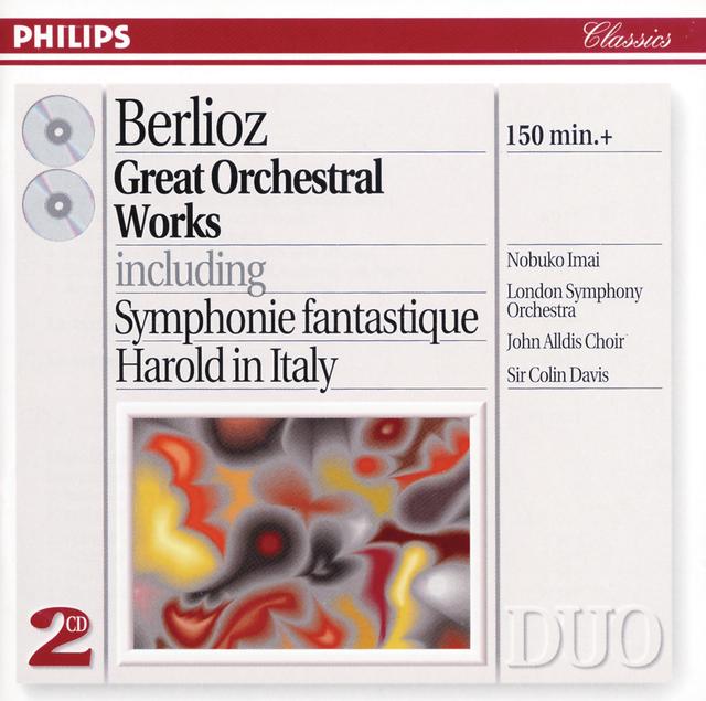 Album cover art for Berlioz: Great Orchestral Works