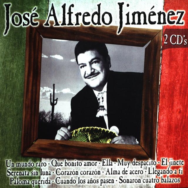 Album cover art for The Best Of José Alfredo Jiménez