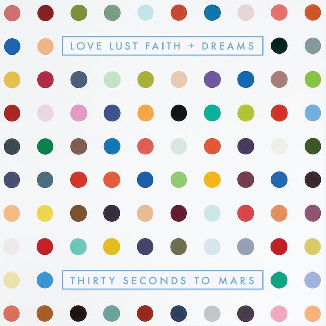 Album cover art for Love Lust Faith + Dreams